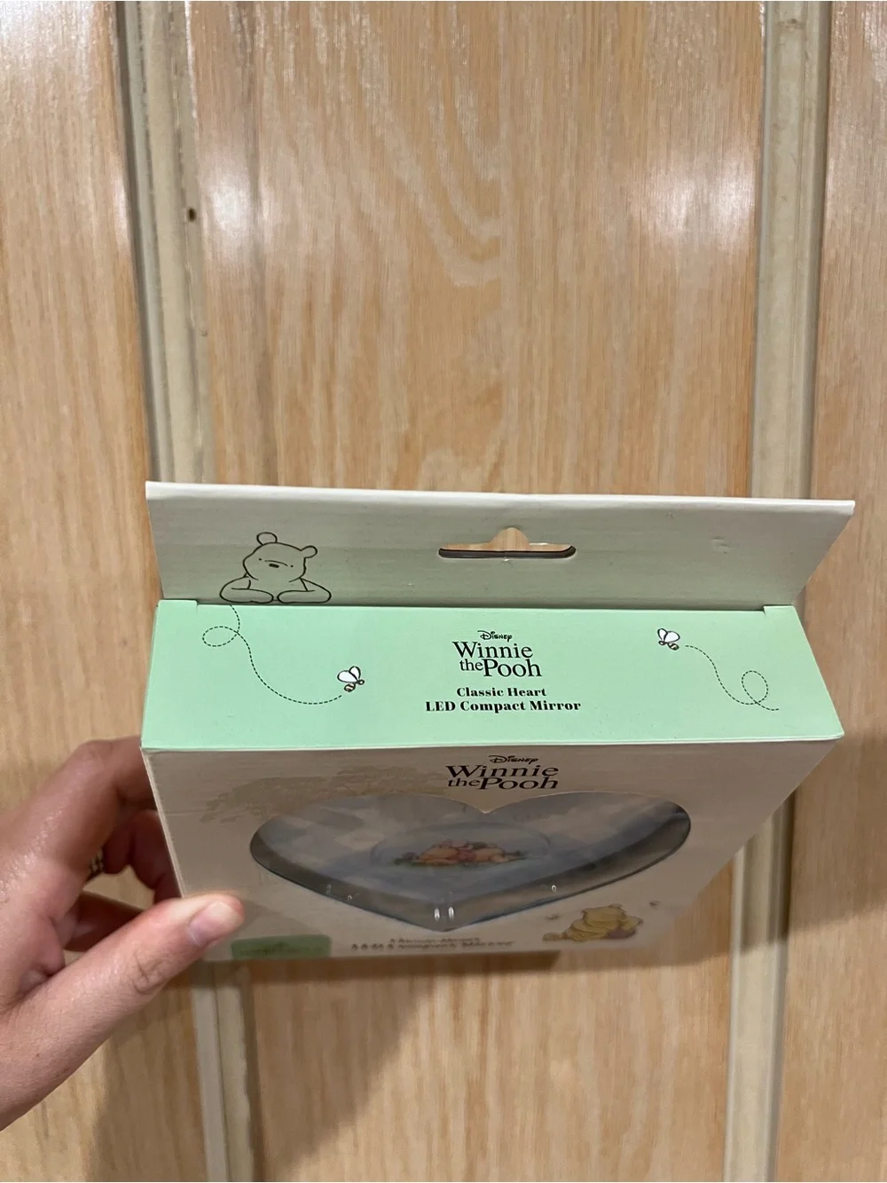 Disney Winnie the Pooh Heart LED Compact Mirror